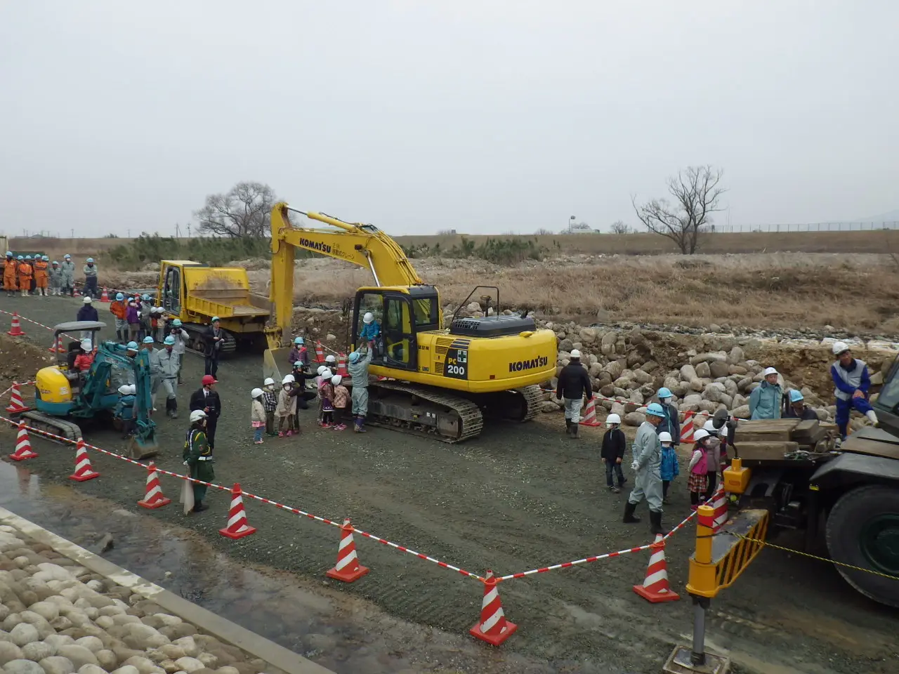 舩越建設の施工現場